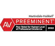 AV Preeminent for Ethical Standards